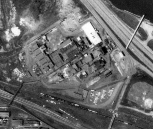 1966 aerial view